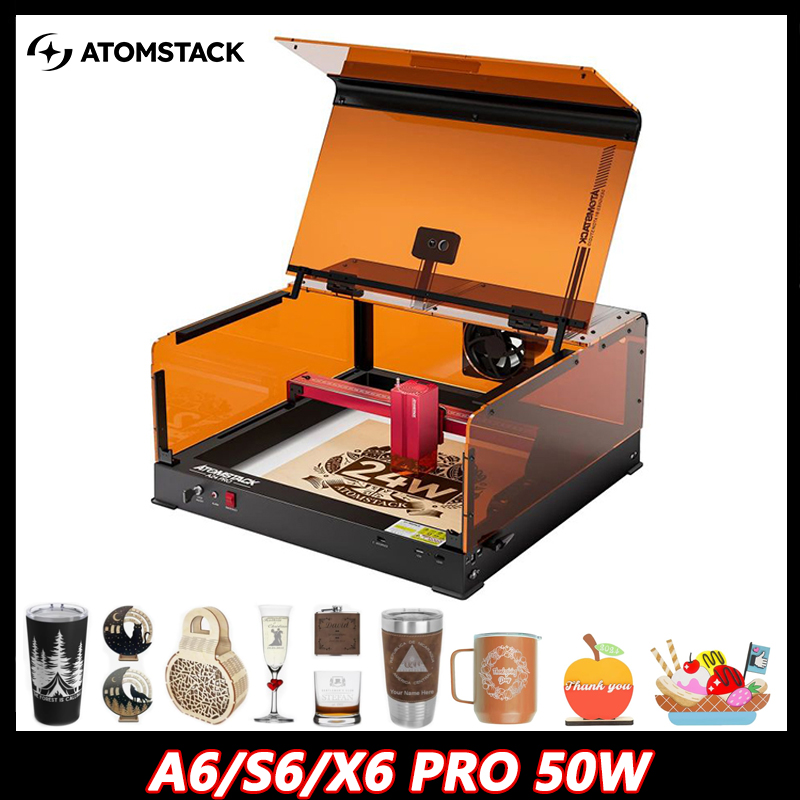 Atomstack A6 X6 Ultra 50W Lase - Engraved Wood Frame ulasan dan harga