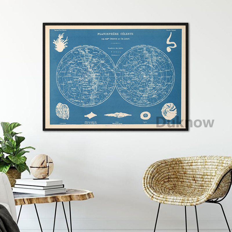 French Version Celestial Star  - Custom Star Map ulasan dan harga