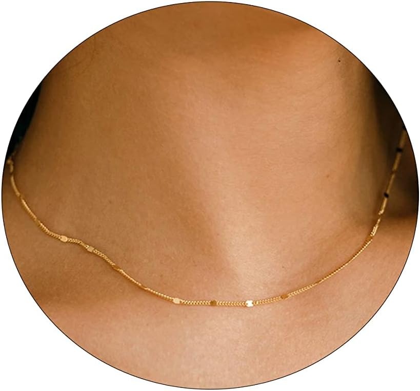 K Gold/Silver Plated Satellite - Birth Flower Necklace ulasan dan harga