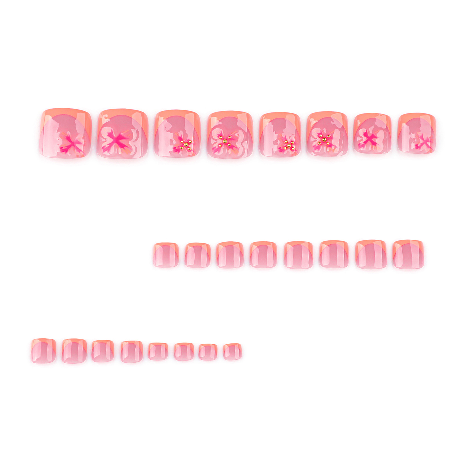 24pcs Charming Flower Pattern  - Pressed Flower Art ulasan dan harga